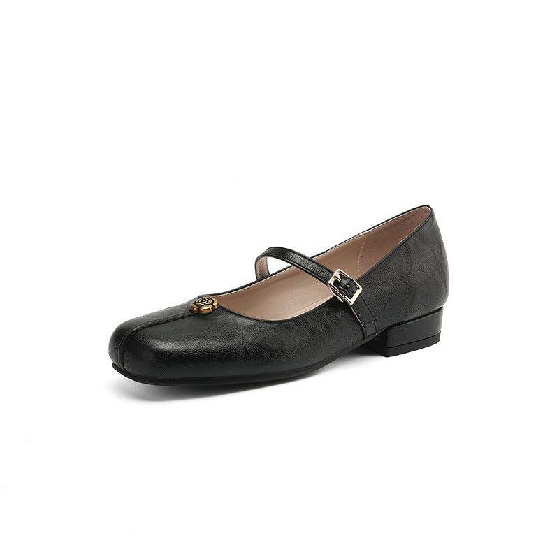 Natalie | Women Spring Strap Ballet flats