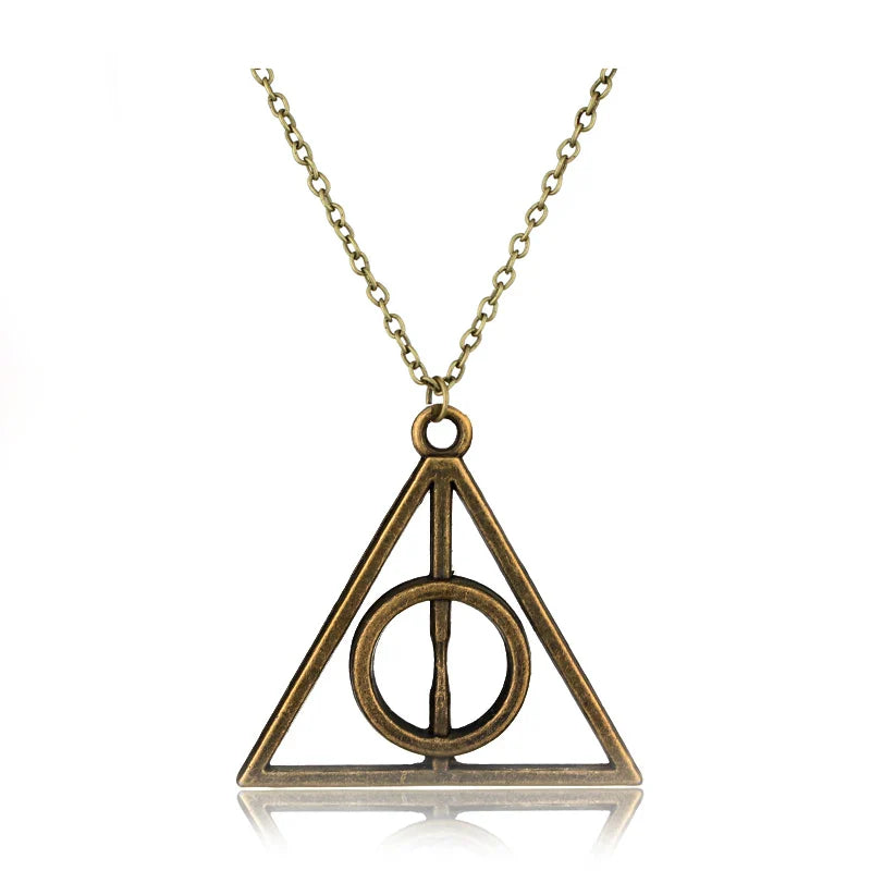 The Deathly Hallows Inspired Pendant Necklace: Handcrafted. Iconic. Lightweight