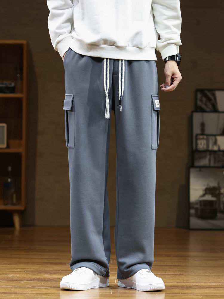 The Nordtrak® - Cleverly designed by skörten Sweden: Multi-Pocket Cargo Style Cotton Sweatpants