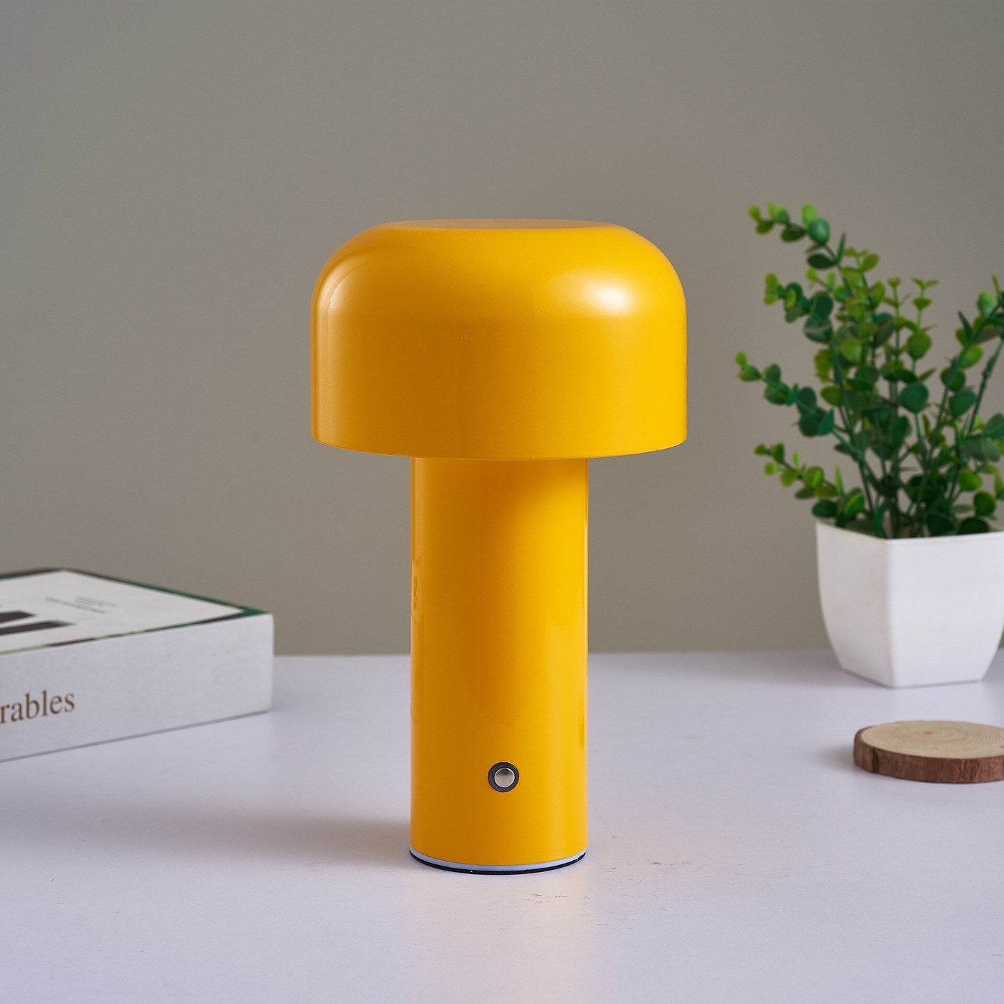 LumoFungo Classico | Draadloze retro-tafellamp in Italiaans paddenstoelenontwerp
