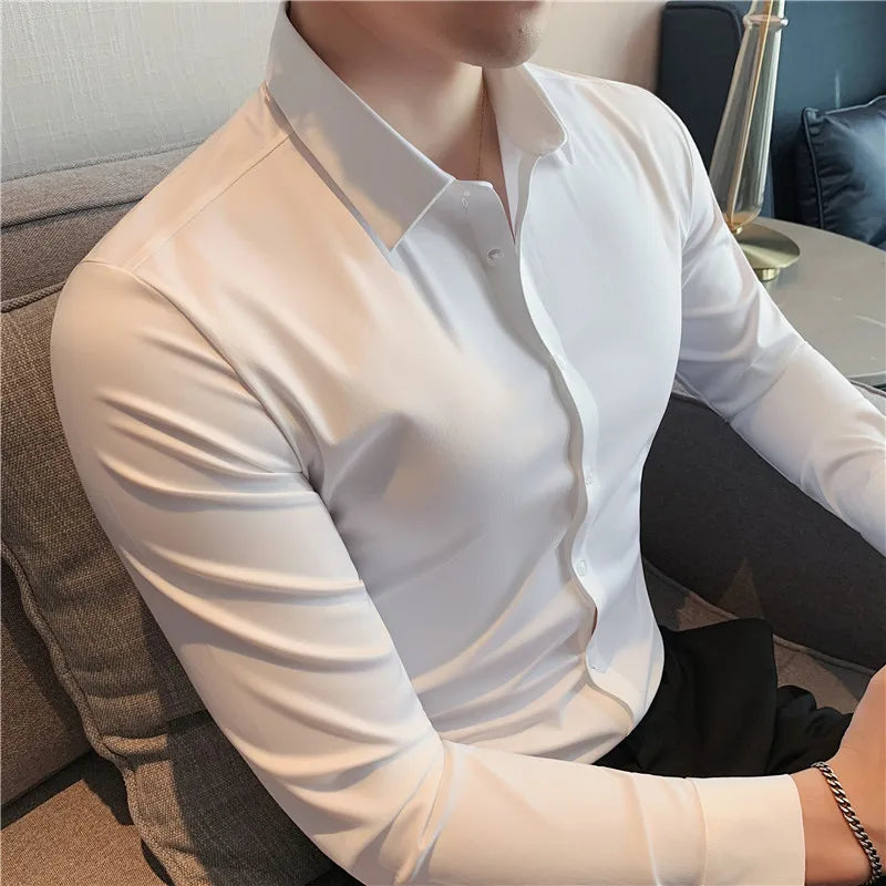 Havspärla® Collection - Elastic & Seamless Shirts for Men