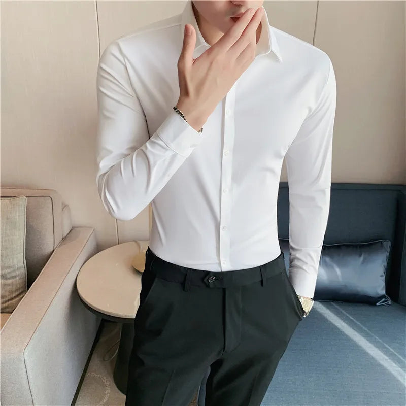 Havspärla® Collection - Elastic & Seamless Shirts for Men