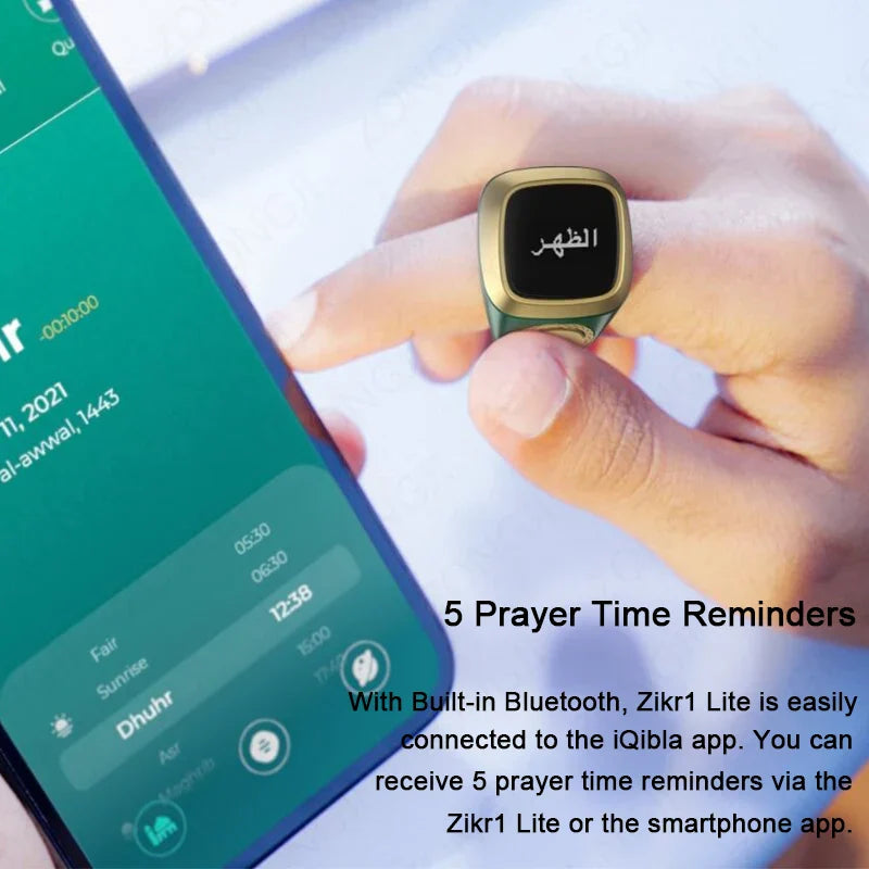 ZikrOne® Lite Smart Ring