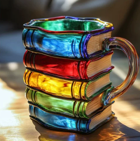 Tasse à Livre Colorée