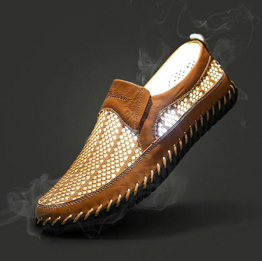 Ferrucio Verstun Genuine Leather Moccasins