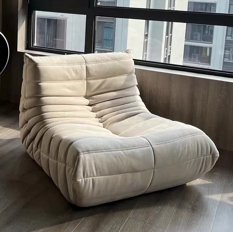 Zitzakbank Fluweel Lounge Stoel Vloerstoel Met Rugleuning Traagschuim Relax | Restfield