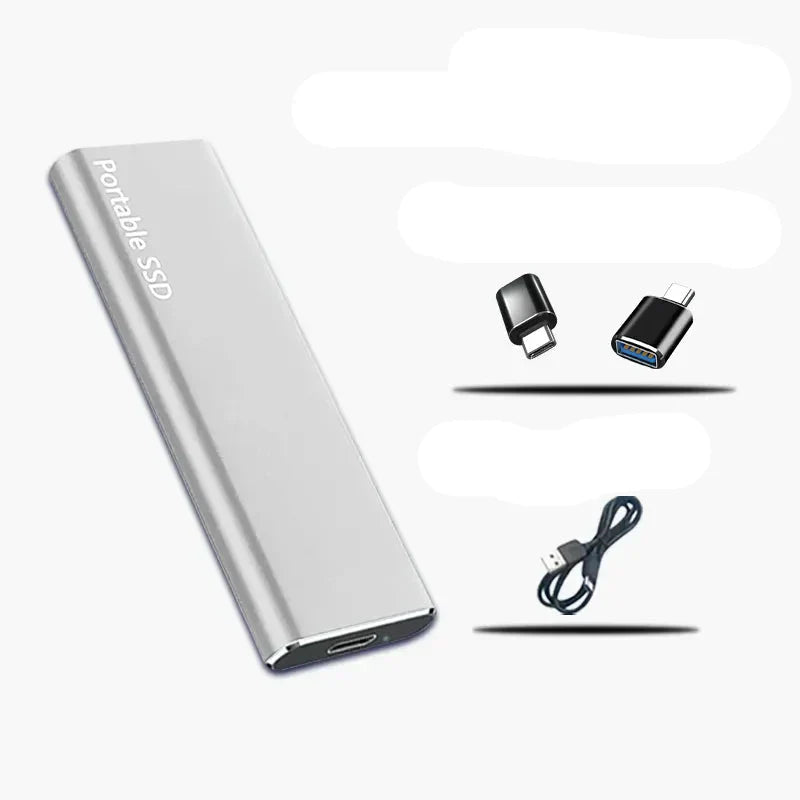 Kompakt og hurtig 4TB ekstern SSD-harddisk