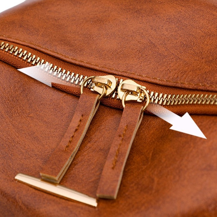 Soft Leather Backpack