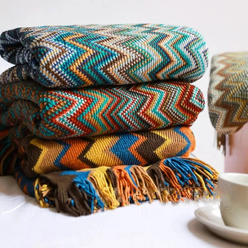 BohoDreams Woven Throw Blanket