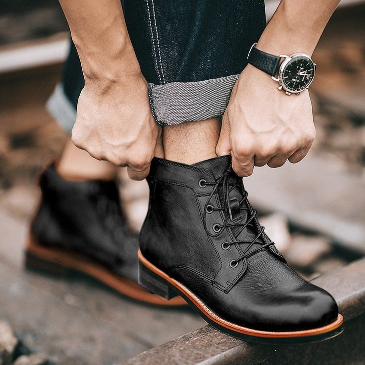UrbanClassic Handmade Premium Leather Boots