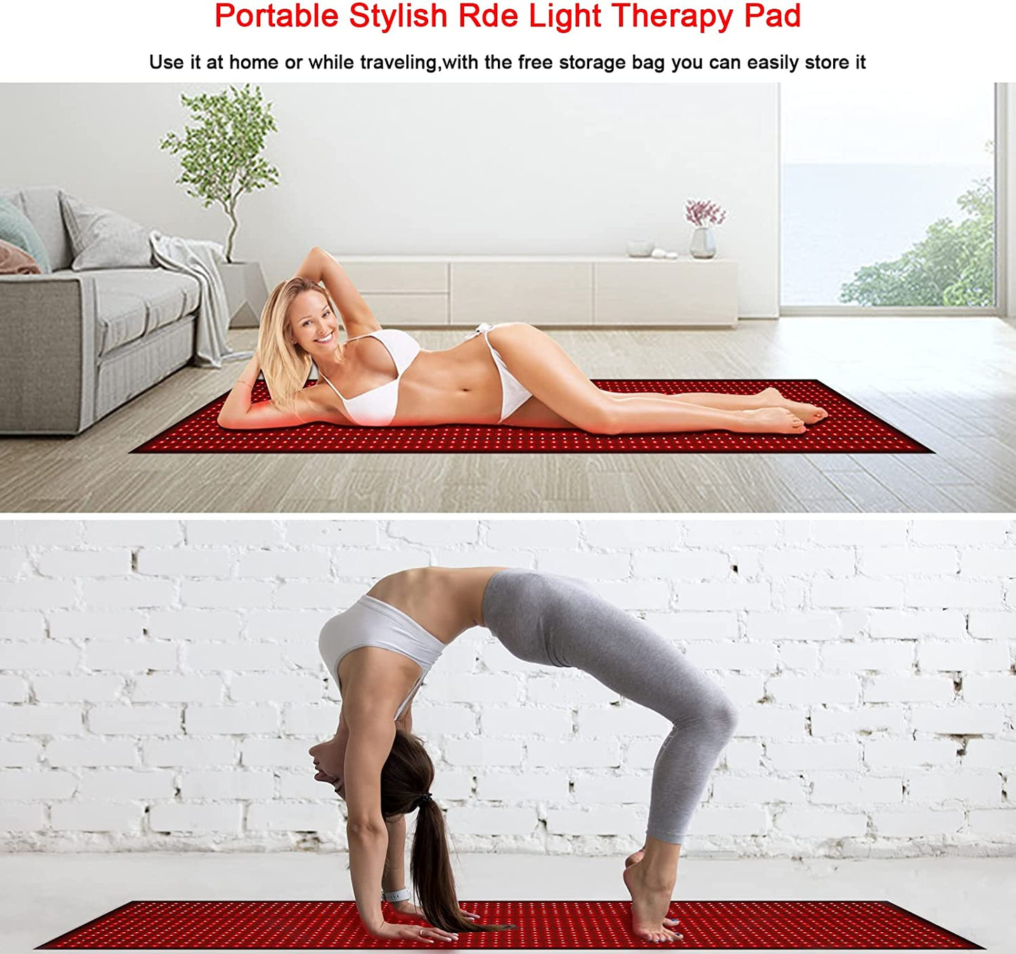 The Red Light Therapy Heat Pad