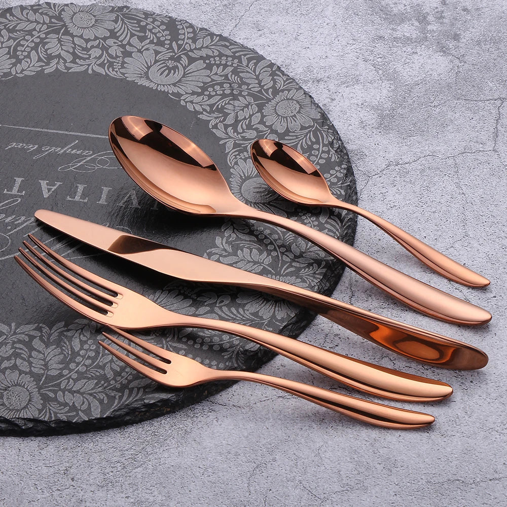 Goldware®: Jesse Vance's Signature Cutlery Set - The Gold Standard in Fine Dining at Home