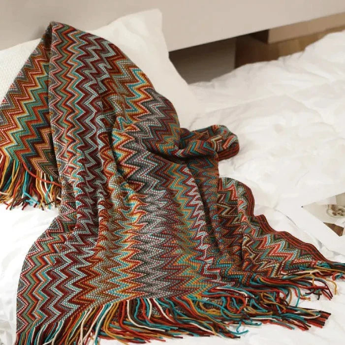 BohoDreams Woven Throw Blanket