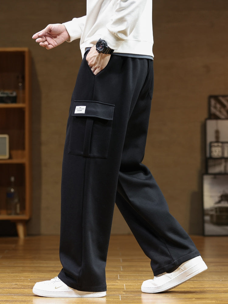 The Nordtrak® - Cleverly designed by skörten Sweden: Multi-Pocket Cargo Style Cotton Sweatpants