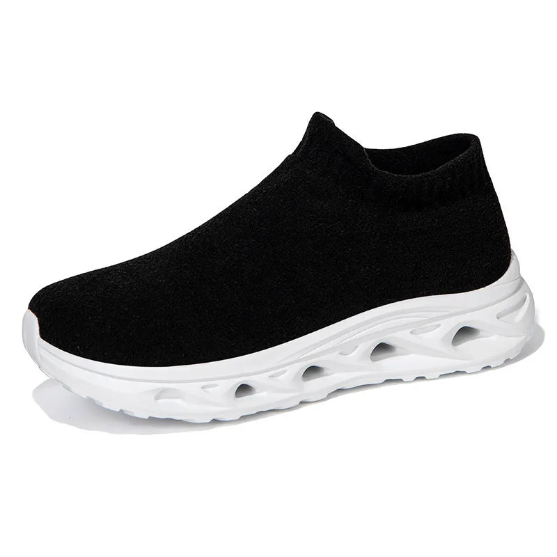 Velcano Unisex Slip-On Sportschuhe mit Mesh-Oberfläche