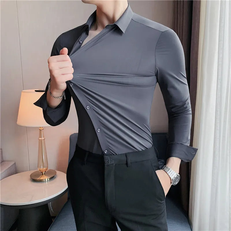 Havspärla® Collection - Elastic & Seamless Shirts for Men