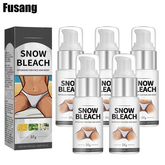Snow Bleach: Natural Skin Tone Restoration for Bikini, Perianal, Vaginal, & Underarm Areas - Boost Confidence for Beach Outings & Intimate Moments.