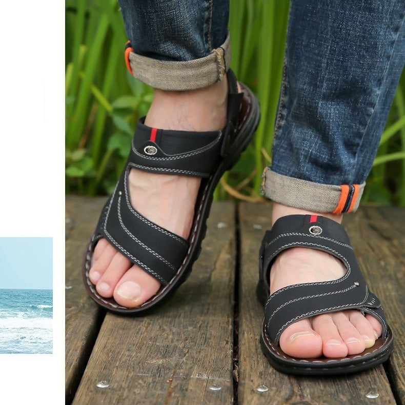 Slippers heren | Comfortabele sandalen met open teen