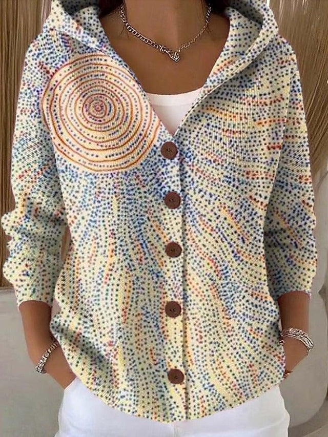 Rilena – lange Strickjacke