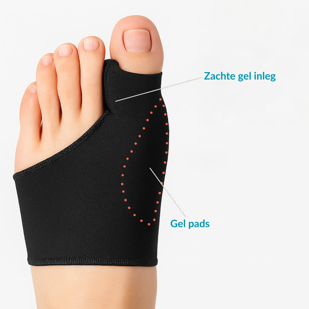 Lagoz Bunion Corrector met Gelpads - Tenen Spreider Hallux Valgus