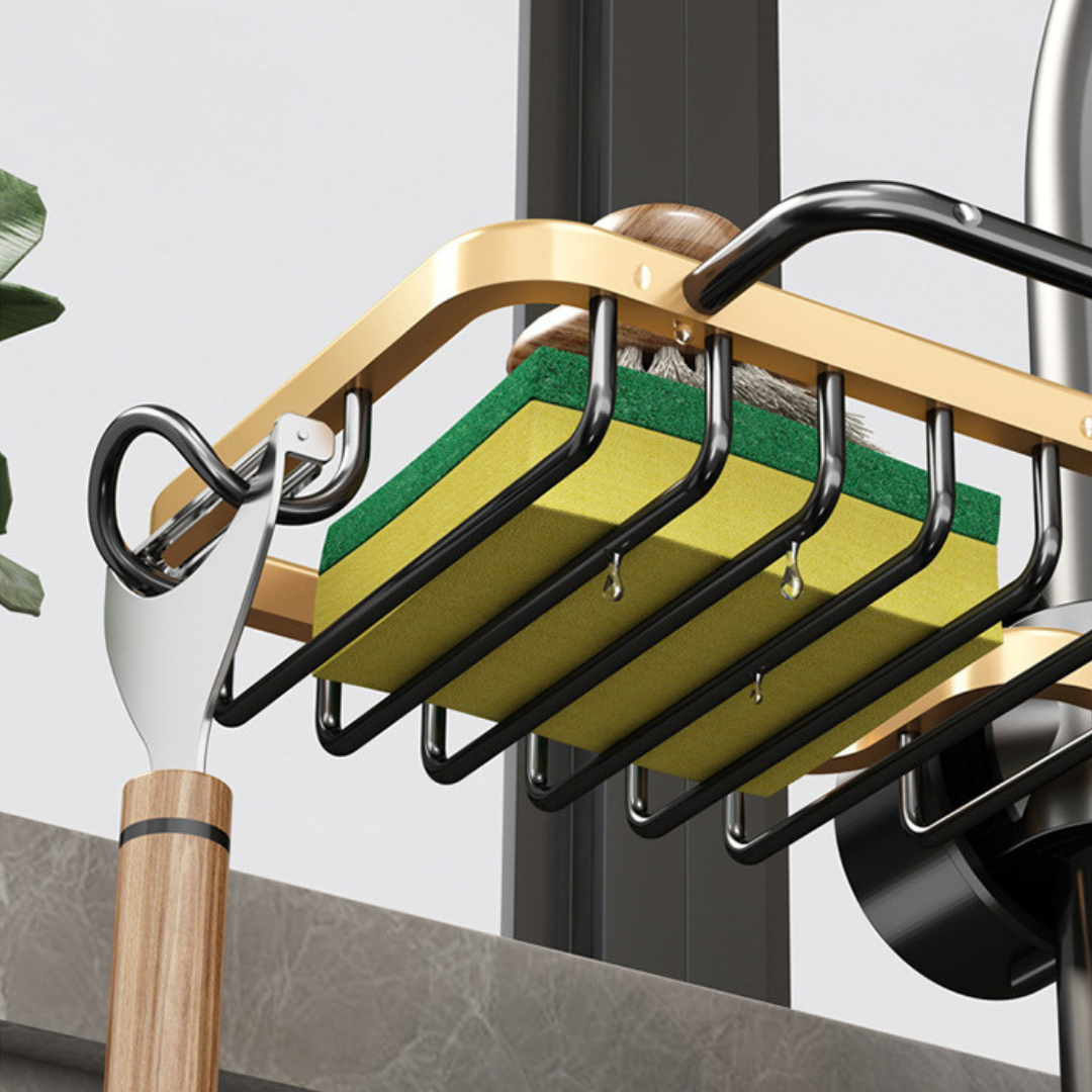 AlumGold Sink Organizer