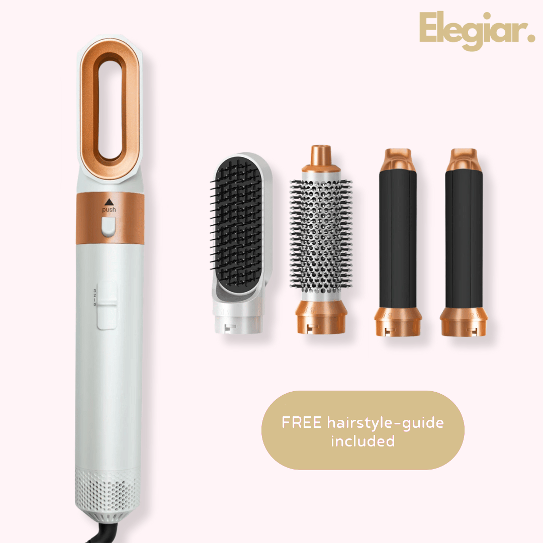 Elegiar™ 5-in-1 air-styler brush