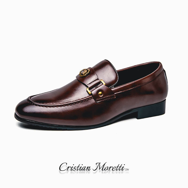 CRISTIAN - Lederen Heren Loafers