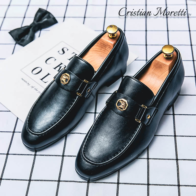 CRISTIAN - Lederen Heren Loafers