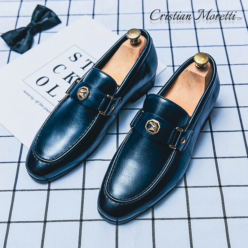 CRISTIAN - Lederen Heren Loafers