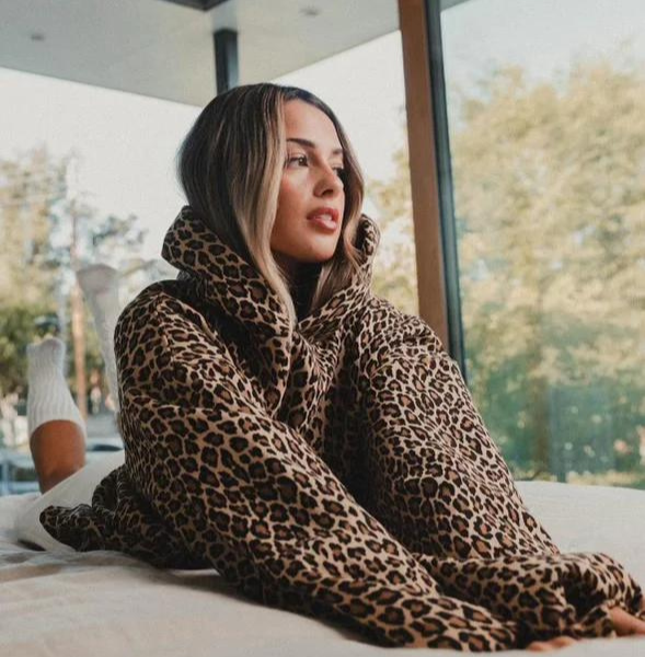 BIZA HOODIE - LEOPARD