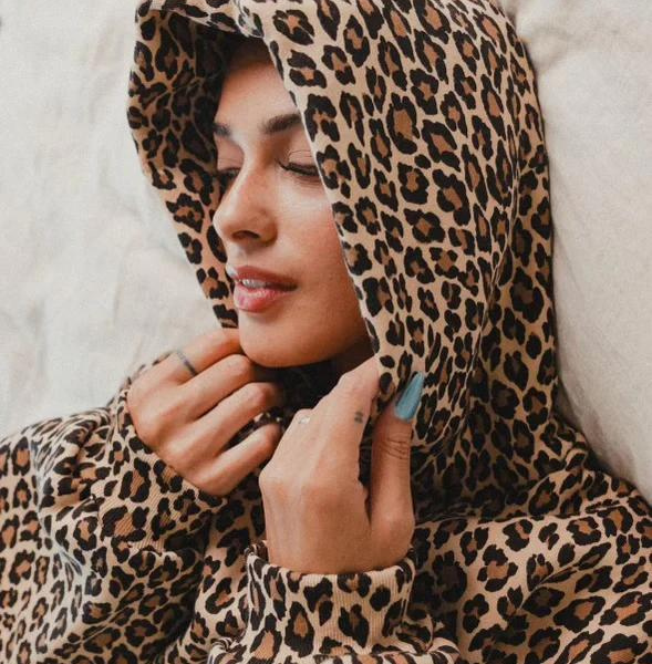 BIZA HOODIE - LEOPARD