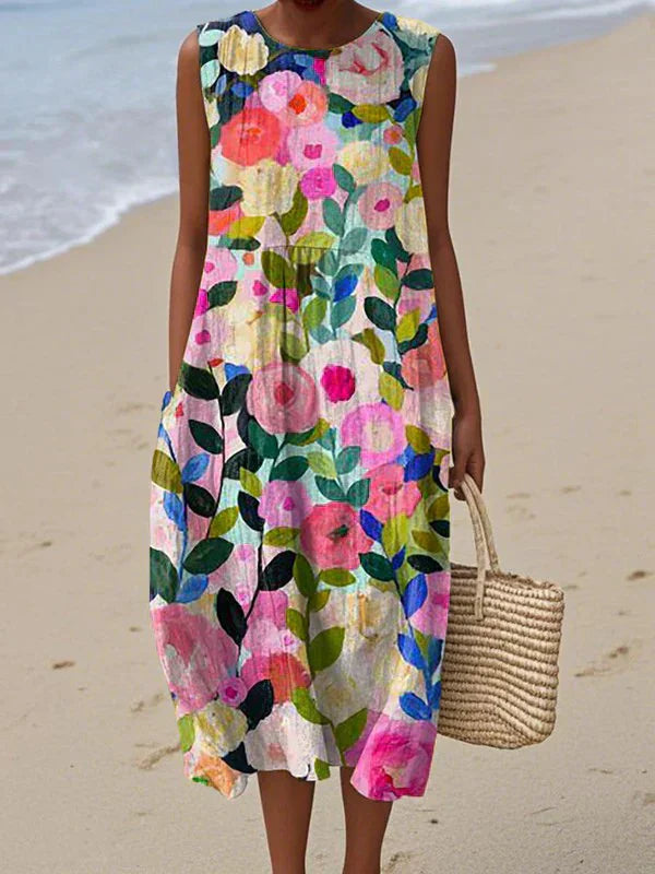 TCF Everyday Midi Dress - Lightweight Breathable