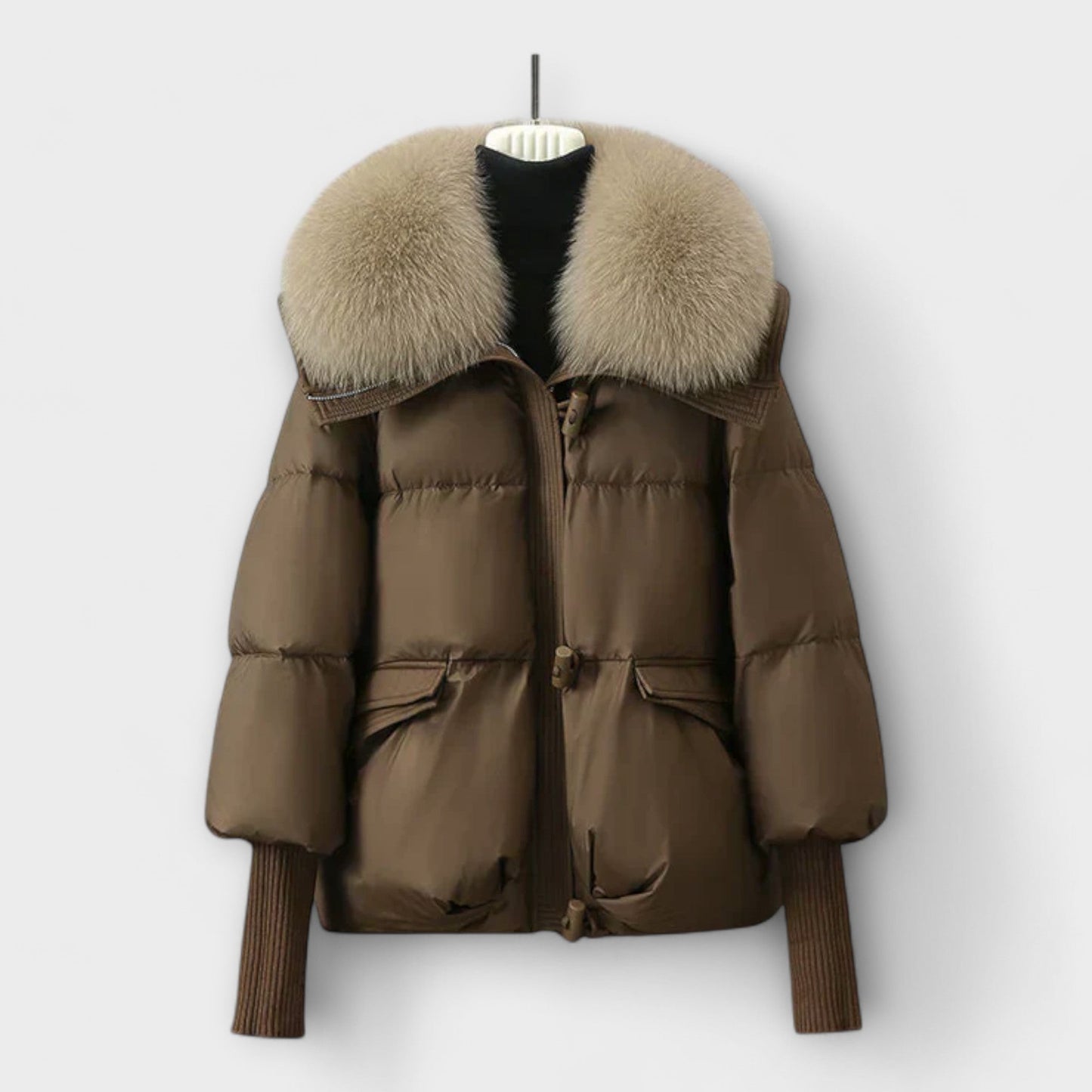 Lucyna - Elegant Jacket with Fur