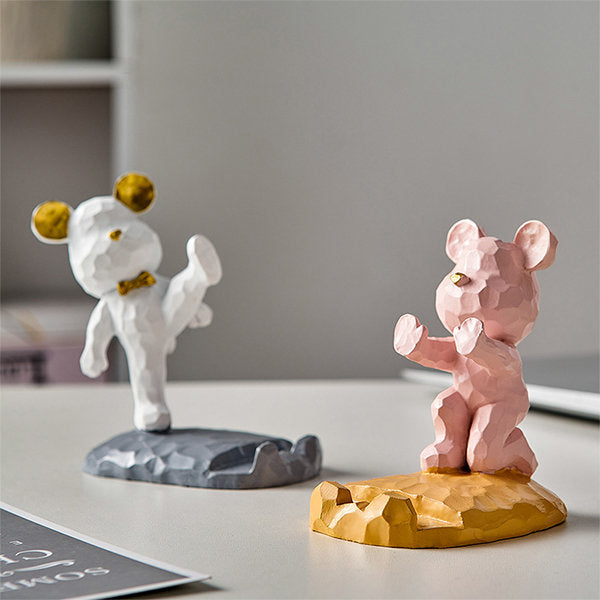 Cute Bear Phone Holder