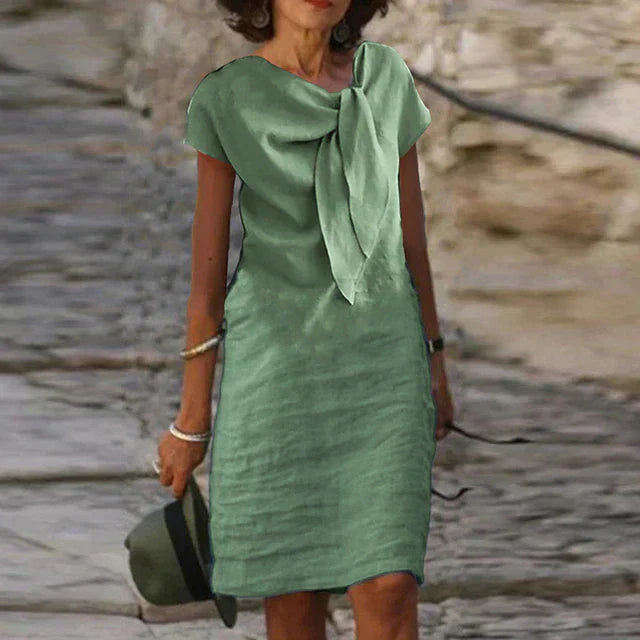 Fanny – Robe mini de soirée à manches courtes femme