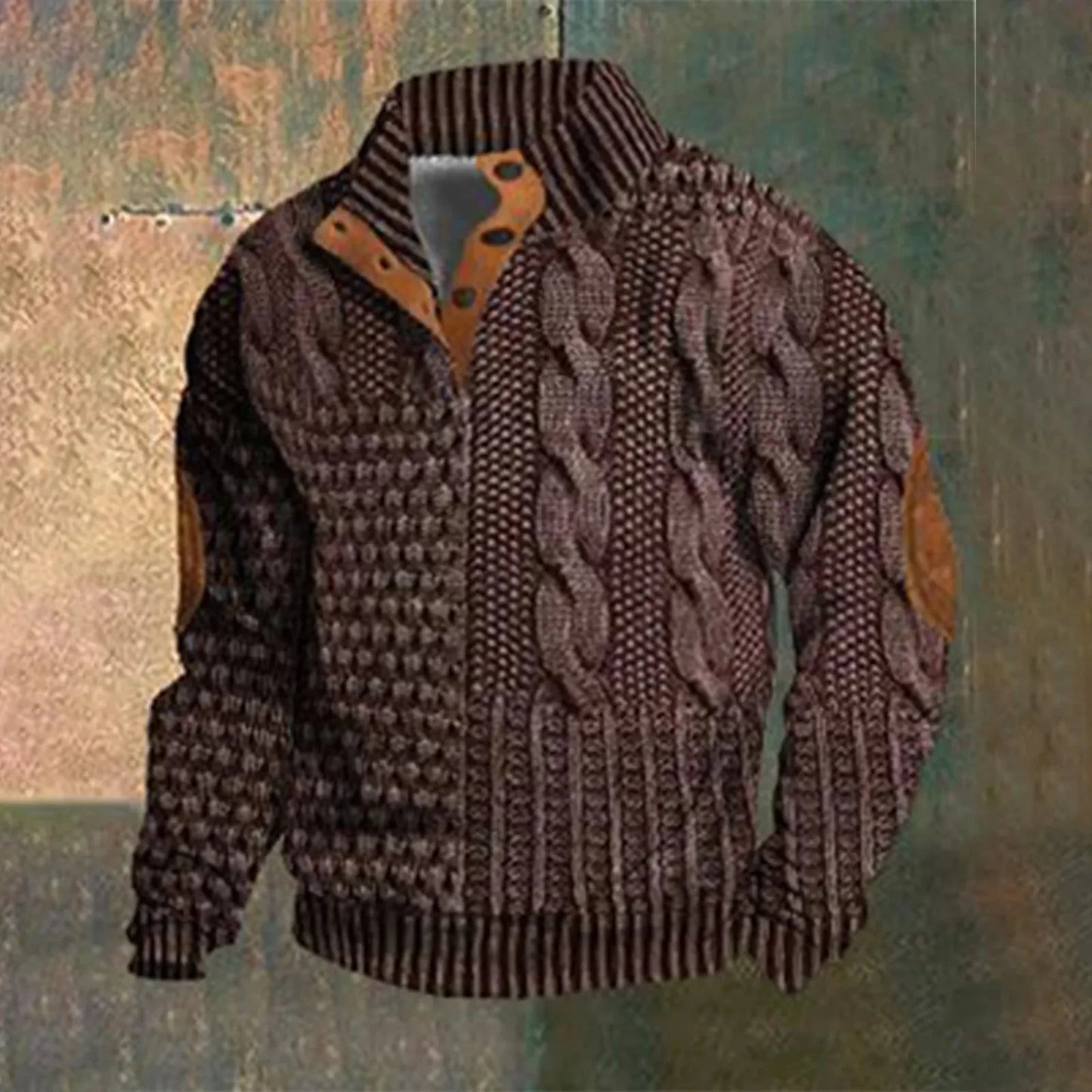 Men's Casual Retro Cashmere Shirt