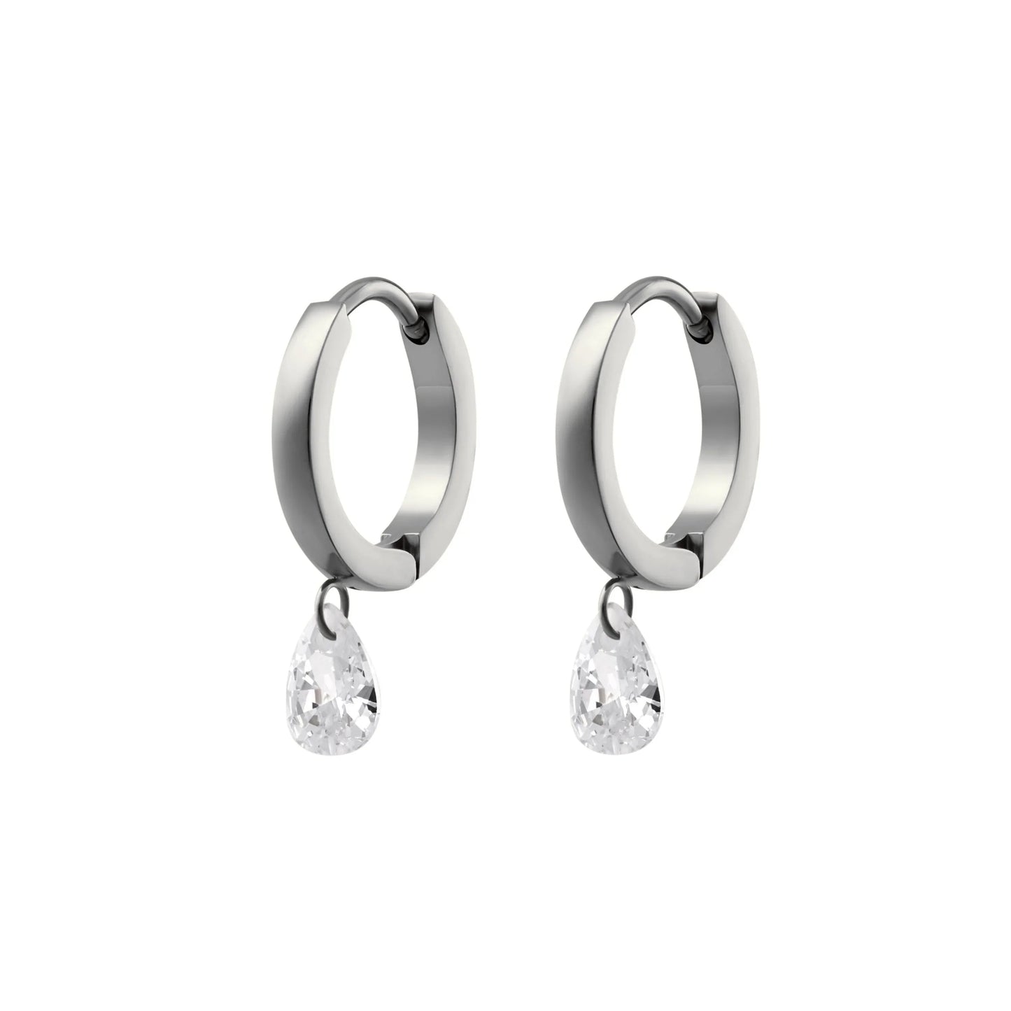 Saltwater Titanium Hoops