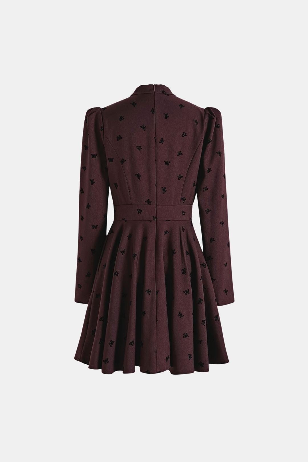 Willow - Velvet Puff Sleeve Mini Dress