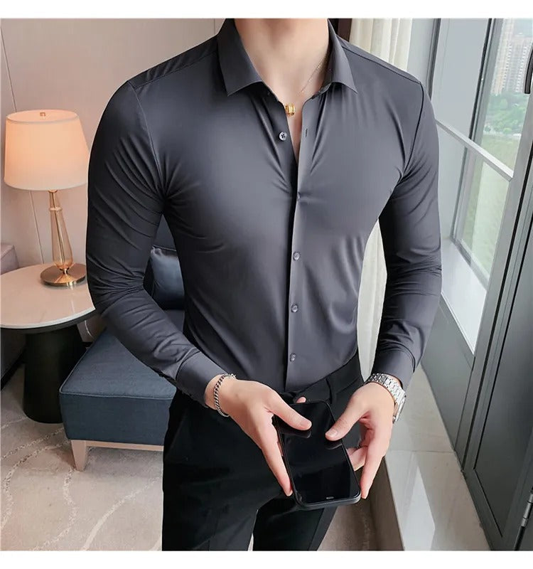 Havspärla® Collection - Elastic & Seamless Shirts for Men