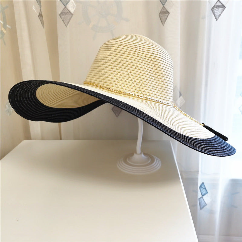 Sonnenhut mit breiter Krempe und UV-Schutz
