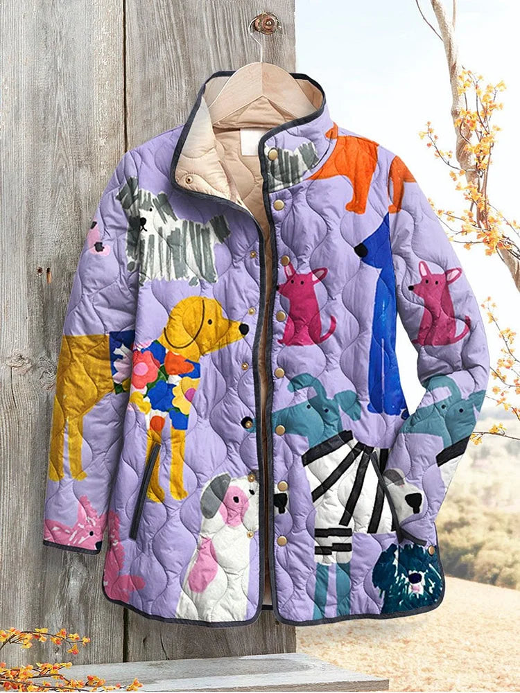 Velmara™ | Women’s Vintage Quilted Jacket