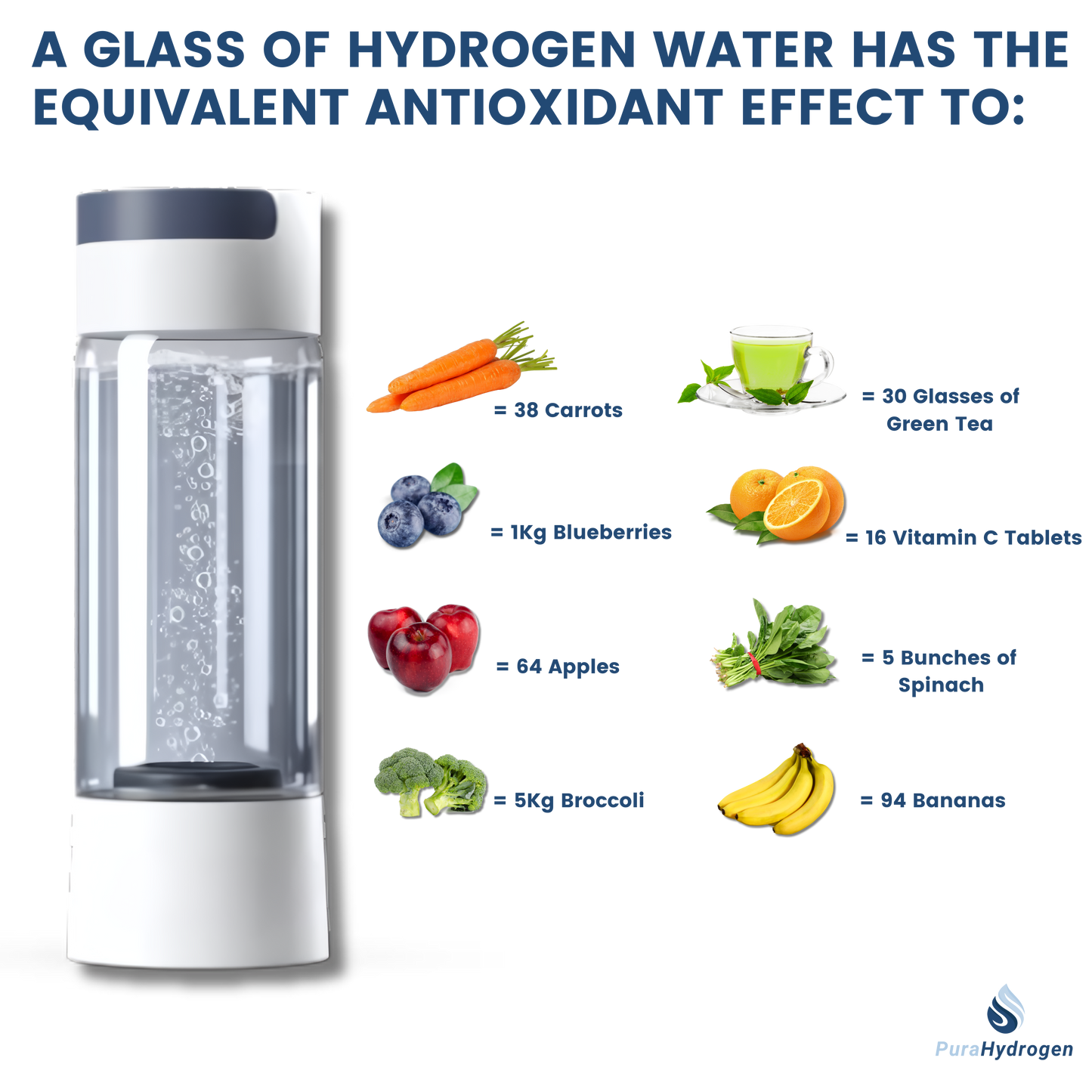 PuraHydrogen Pro Water Bottle