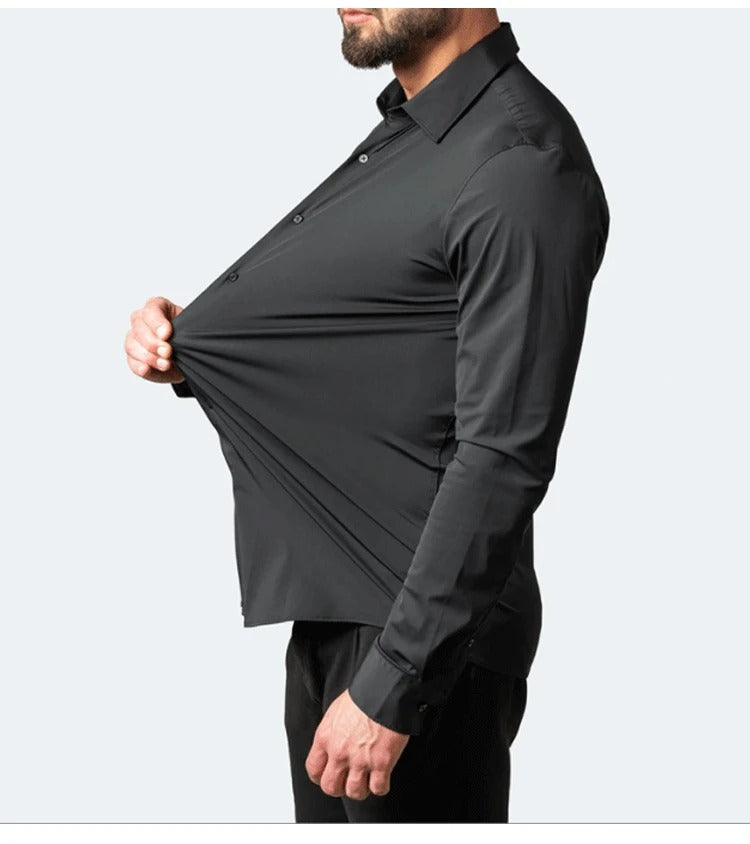 Havspärla® Collection - Elastic & Seamless Shirts for Men