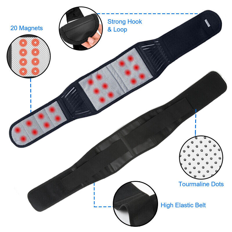 The Self Heating Magnetic Back Therapy Brace