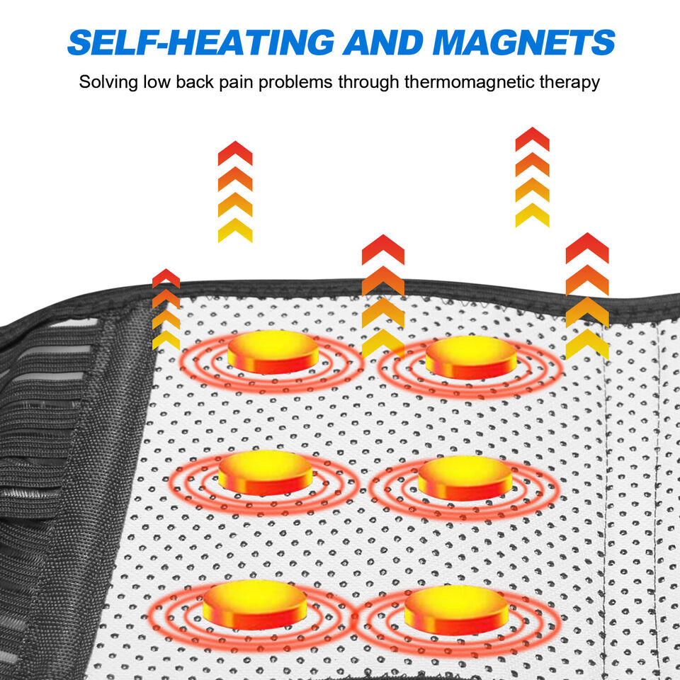 The Self Heating Magnetic Back Therapy Brace