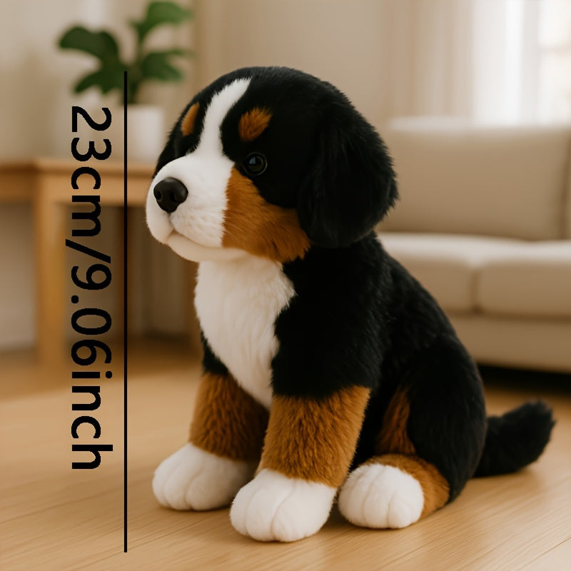 Berner Sennen Kuscheltier | Realistischer Hund Plüschtier | SoftBernie