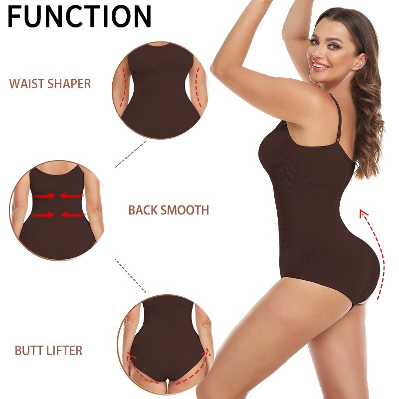 Black Snatched Body Suit