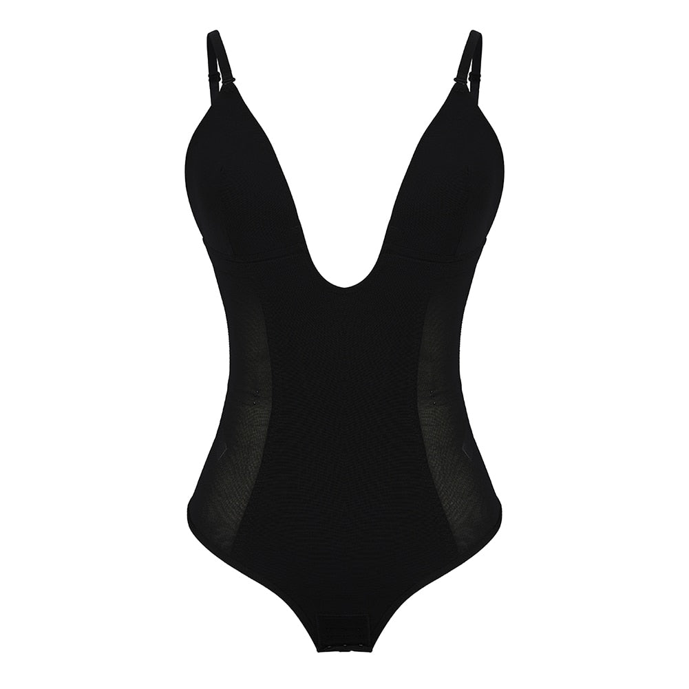 Body Sculpting Backless Thong Corset