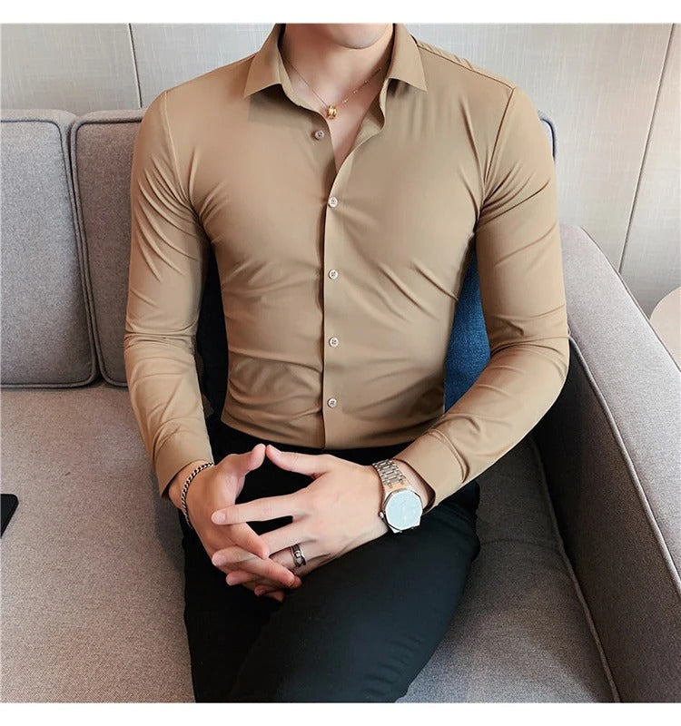 Havspärla® Collection - Elastic & Seamless Shirts for Men
