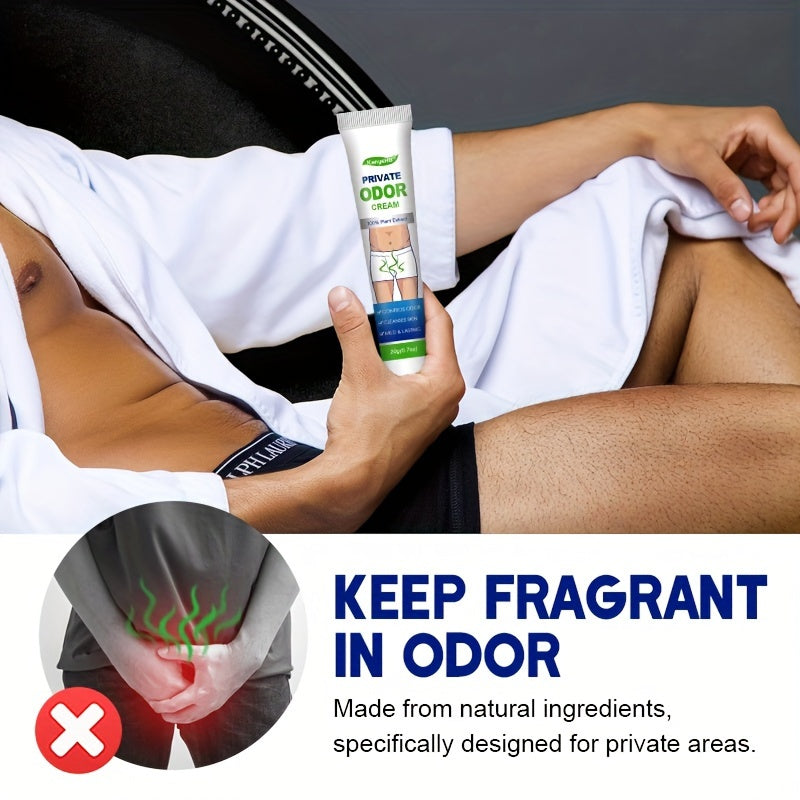 BJCream®: Men's Intimate Deodorant Cream - Keeps You Fresh & Clean for Oral Encounters. Never Let your Bedtime Partner Down with Our Cleverly Designed Sweatproof Formulation